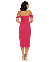 Dress the Population Women's Vickie Off-The-Shoulder