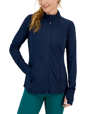 Id Ideology Women's Performance Full-Zip Jacket, Created for Macy's