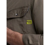 Buffalo David Bitton Men's Sadaat Long Sleeve Button-Front Shirt