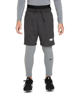 Nike Big Boys Pro Dri-fit Stretch Performance Leggings