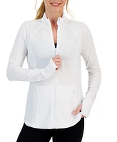 Id Ideology Women's Performance Full-Zip Jacket, Created for Macy's