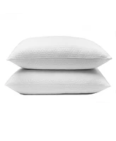 Gaiam Om Soft Aero Loft Knit Down Alternative 2-Pack Pillow, Standard