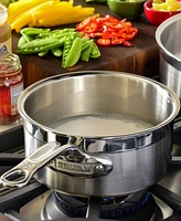 Hestan ProBond Clad Stainless Steel -Quart Covered Saucepan