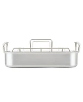 Hestan Provisions Classic Clad Large Roaster with Rack