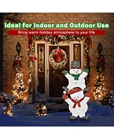 54 Inch Snowman Xmas Decorations with Ul Certified Plug