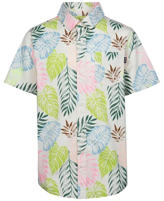 Hurley Big Boys Swami Stretch Woven Shirt