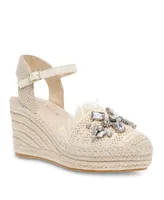 Anne Klein Women's Liberty Espadrille Wedge Sandals