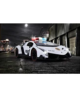 Rc Police Car with 4D Motion Gravity and Steering Wheel Control