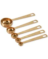 Le Creuset Gold-Tone Measuring Spoons, Set of 5
