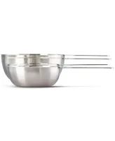 Le Creuset Stainless Steel Batch Measuring Cups, Set of 4