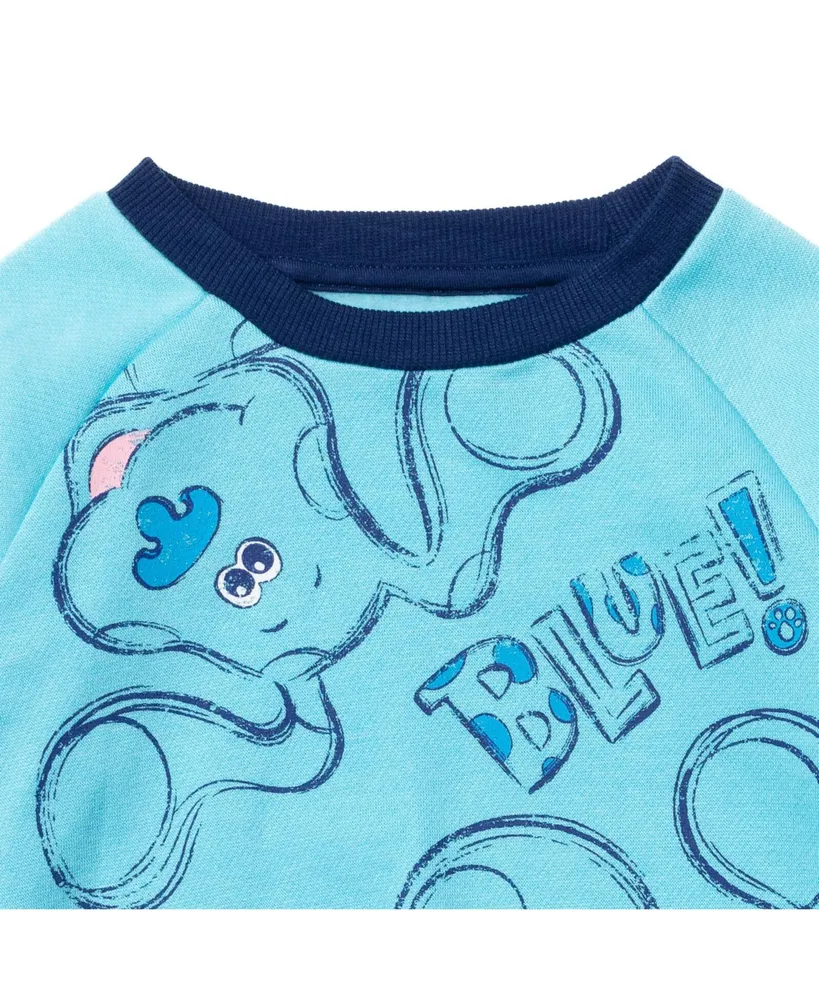 Blue'S Clues & You Toddler Boys ! Fleece Pullover Sweatshirt