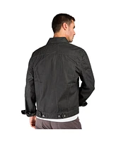 Men's Coated Premium Denim Trucker Jacket