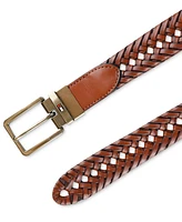 Tommy Hilfiger Men's Reversible Lace Logo Belt