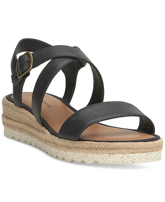 Lucky Brand Women's Trianna Strappy Espadrille Wedge Sandals