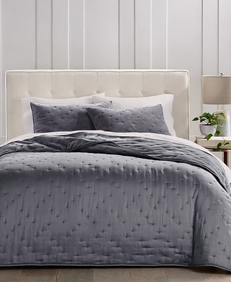 Hotel Collection Reversible Chenille 3-Pc. Coverlet Set, Full/Queen, Exclusively at Macy's