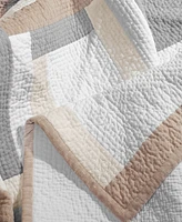 Hotel Collection Pieced Diamond Quilt, Full/Queen, Exclusively at Macy's