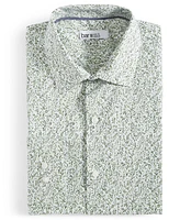 Bar Iii Men's Slim-Fit Contrast Vine Dress Shirt, Created for Macy's