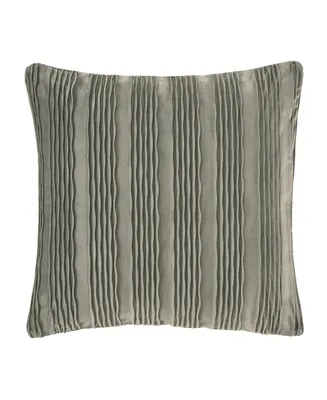 J Queen New York Townsend Wave Square Decorative Pillow Cover, 20" x