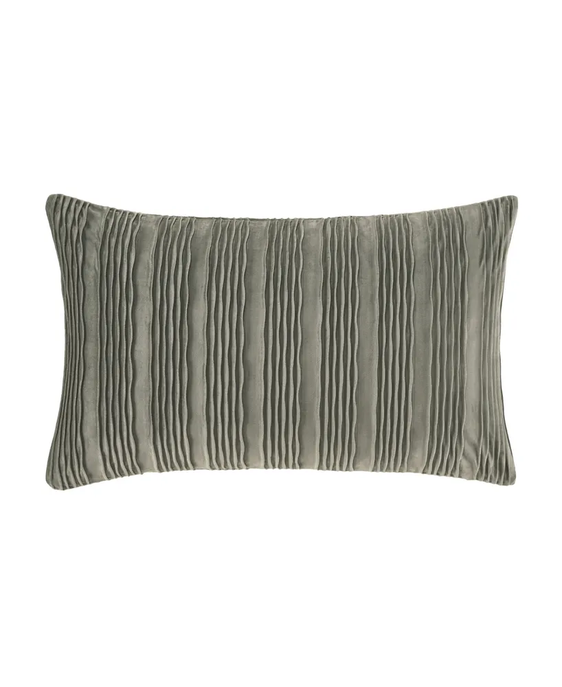 J Queen New York Townsend Wave Lumbar Decorative Pillow Cover, 14" x 40"
