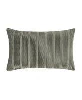 J Queen New York Townsend Wave Lumbar Decorative Pillow Cover, 14" x 40"