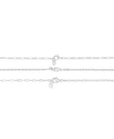 And Now This Silver Plated Chain 3Pc. Set