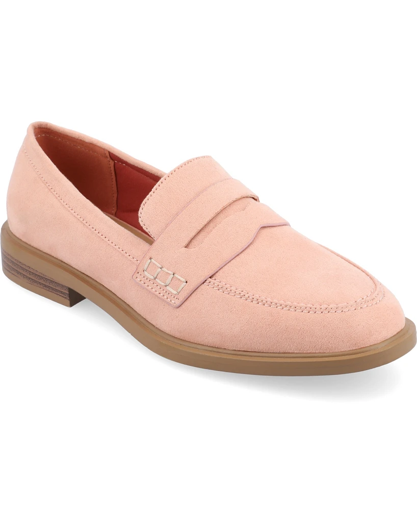 Journee Collection Women's Raichel Slip On Loafers