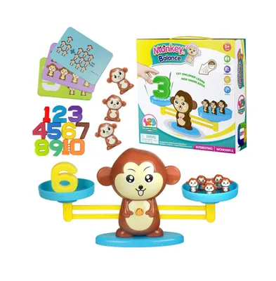 Play Brainy Balancing Monkey Game (65 Pc)