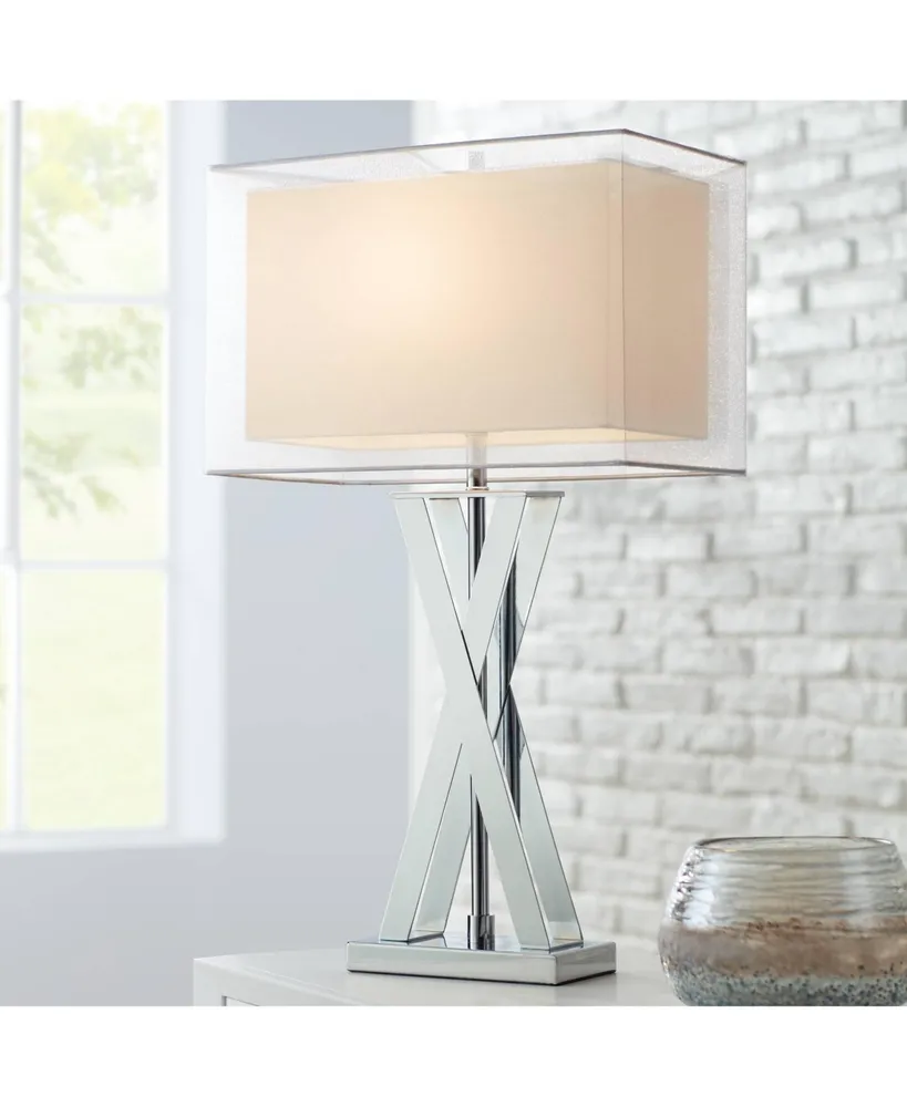 Possini Euro Design Twist Modern Table Lamp 31 Tall Sculptural