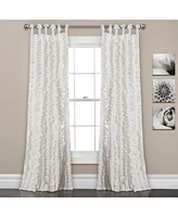 Sophia Ruffle Window Curtain Panels