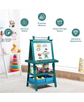 3-in-1 Double-Sided Storage Art Easel