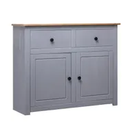 Sideboard 36.6"x15.7"x31.5" Solid Pinewood Panama Range