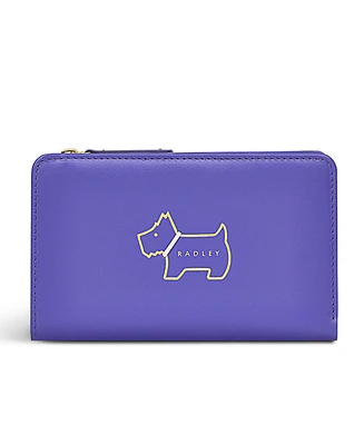 Women's Heritage Dog Outline Mini Flap Over Wallet