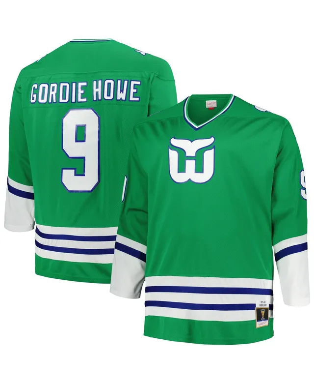 No9 Gordie Howe Green Salute to Service Jersey