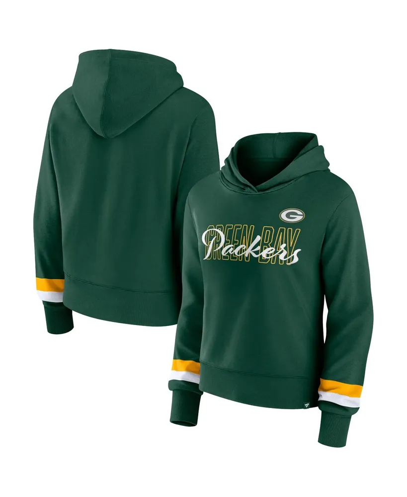 Fanatics Women's Fanatics Green Bay Packers Over Under Pullover Hoodie