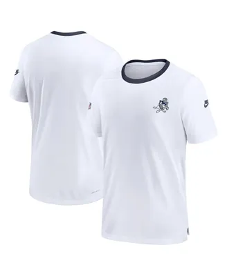 Men's Nike White Dallas Cowboys Sideline Coaches Alternate Performance T-shirt