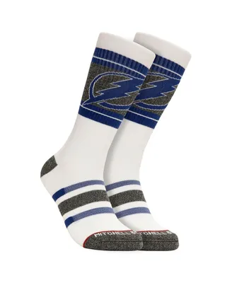 Men's Mitchell & Ness Tampa Bay Lightning Cross Bar Crew Socks