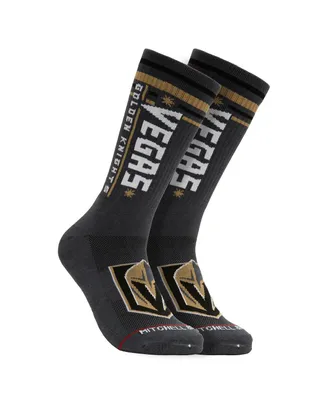 Men's Mitchell & Ness Charcoal Vegas Golden Knights Power Play Crew Socks