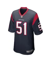 Men's Nike Will Anderson Jr. Navy Houston Texans 2023 Nfl Draft First Round Pick Game Jersey