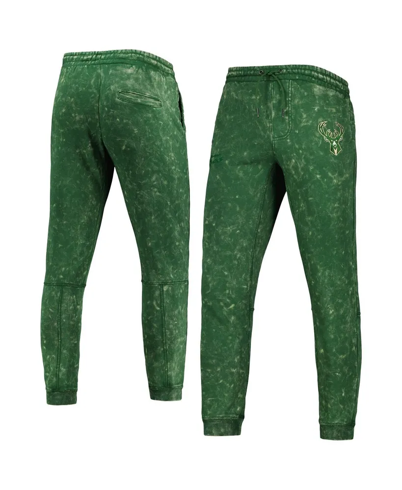 Men's and Women's The Wild Collective Hunter Green Milwaukee Bucks Acid Tonal Jogger Pants