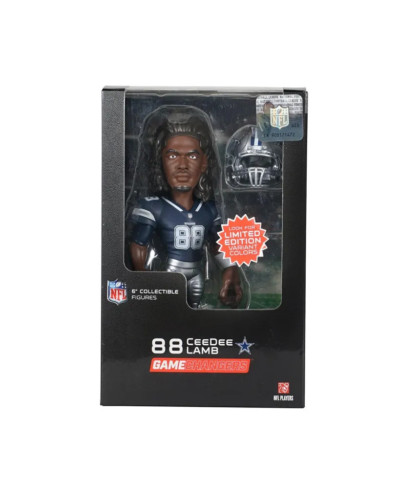 CeeDee Lamb Dallas Cowboys Series 1 Gamechanger 6" Vinyl Figurine - Look for Rare Solid Color Variants