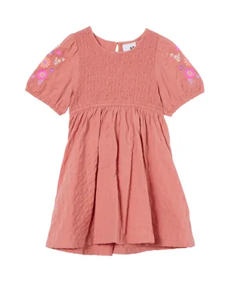 Cotton On Toddler Girls Billie Shirred Lightweight Dress