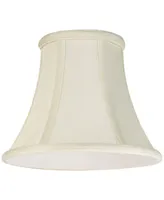 Hardback Bell Lamp Shade Cream Small 4.5" Top x 8.5" Bottom x 7" High Candelabra Clip-On Fitting - Imperial Shade