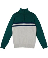 Cozeeme Half Zip Long Sleeve Sweater Toddler| Child Boys