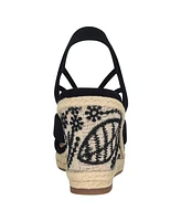 Impo Women's Tiyasa Embroidered Platform Wedge Sandals