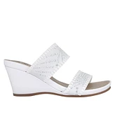 Impo Women's Verbena Embellished Stretch Wedge Sandals