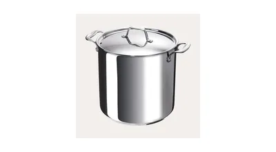 Alva Chef Stainless Steel Stock Pot with Lid, 10.5 Qt