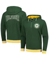 Men's Tommy Hilfiger Green Bay Packers Aaron Quarter-Zip Hoodie