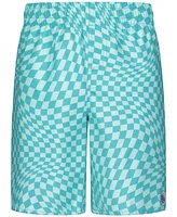 Laguna Big Boys Twisted Checker Volley Swim Trunks