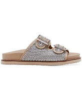 Steve Madden Women's Cabo Embellished Footbed Sandals