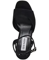 Steve Madden Women's Assured Ankle-Strap Platform Dress Sandals